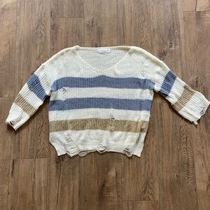 Women’s light knit sweater. Perfect for summer!